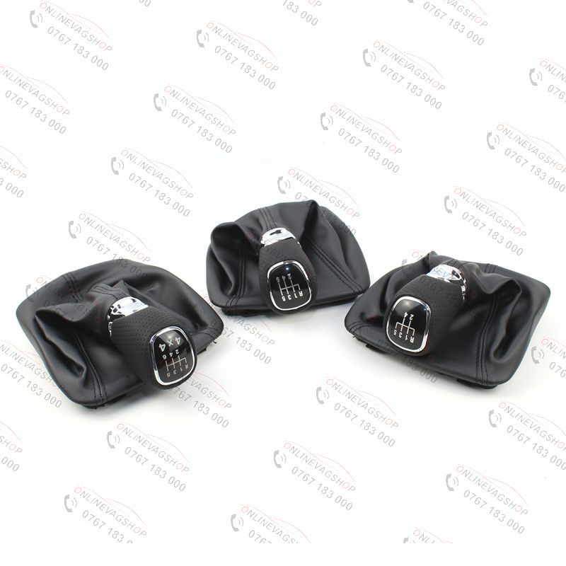 Nuca piele perforata 4x4 Skoda Octavia 2 , Skoda Yeti + manson schimbator